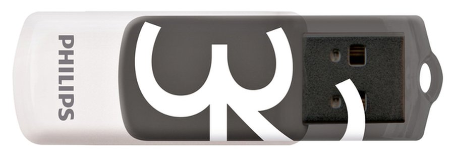 PHILIPS PENDRIVE 32GB VIVID SHADOW GREY