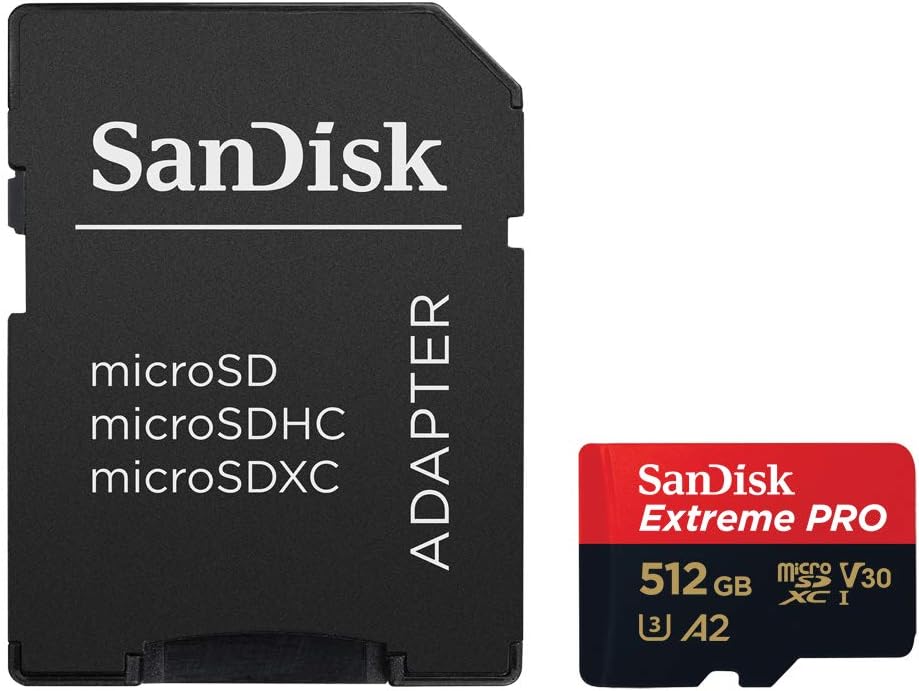 SANDISK EXTREME PRO MICRO SDXC 512GB