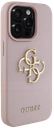 GUESS CARCASA GRAINED 4G IPHONE 15 PRO MAX ROSA