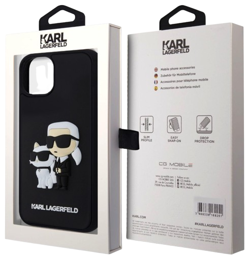 KARL LAGERFELD CARCASA K&C 3D IPHONE 13