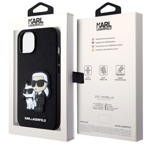 KARL LAGERFELD CARCASA SAFFIANO K&C IPHONE 13