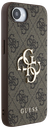 GUESS CARCASA 4G LOGO IPHONE 16e MARRON