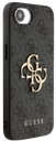 GUESS CARCASA 4G LOGO IPHONE 16e GRIS