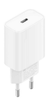 XIAOMI CARGADOR RAPIDO 20W TIPO C BLANCO