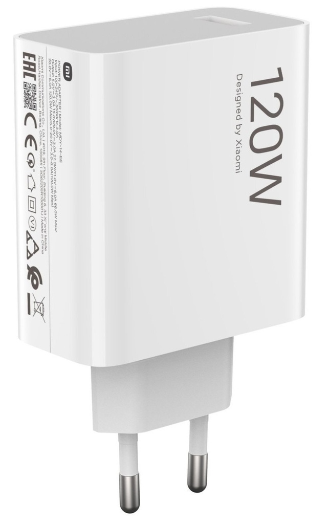 XIAOMI CARGADOR COMBO USB TIPO-A/ 1xUSB/ 120W