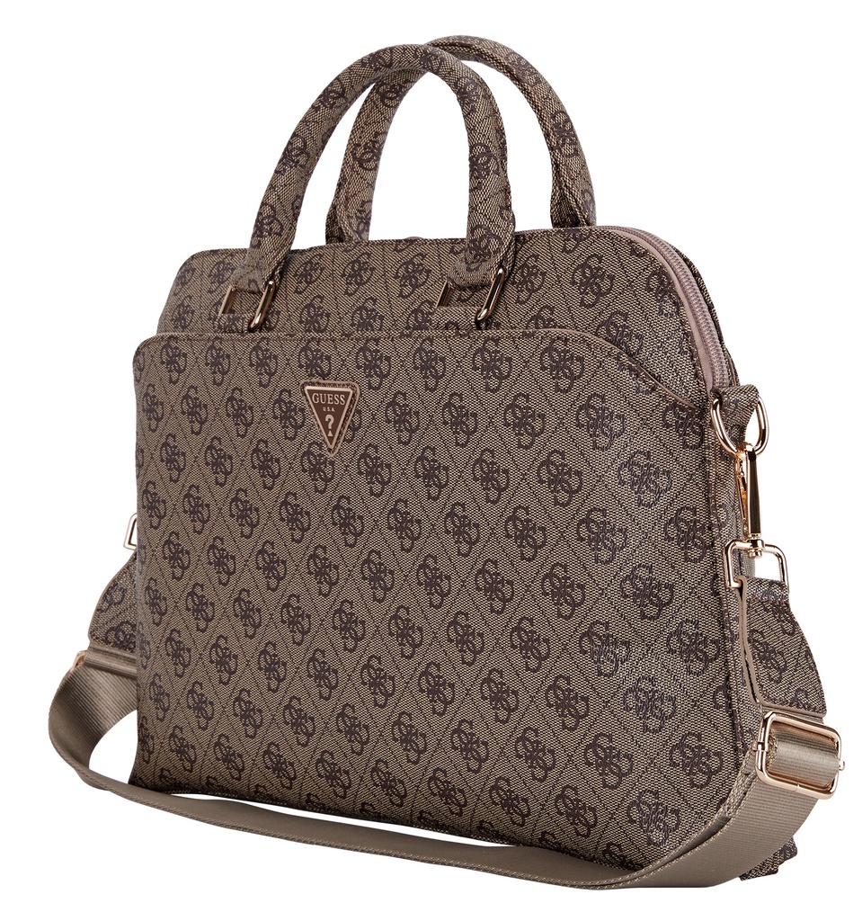 GUESS MALETIN 4G ZIPPER PORTATILES 15" MARRON