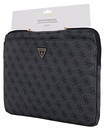 GUESS FUNDA 4G ZIPPER PORTATIL 14" NEGRO