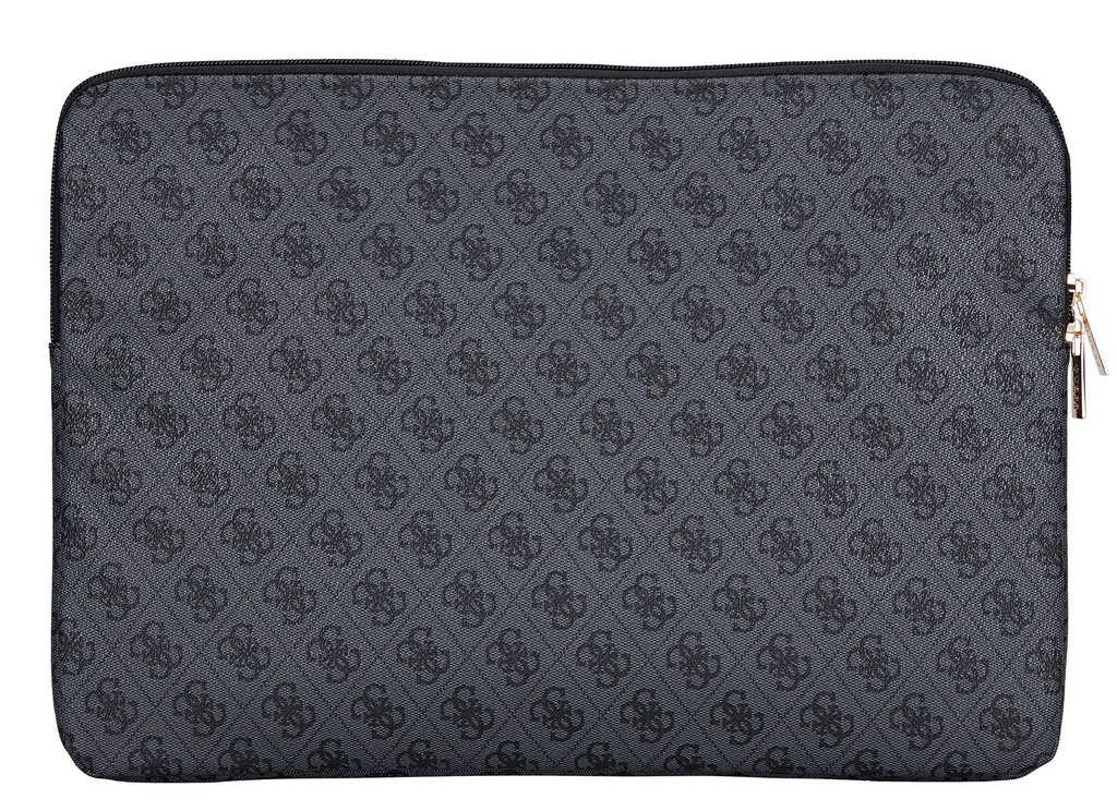 GUESS FUNDA 4G ZIPPER PORTATIL 16" NEGRO
