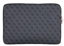 GUESS FUNDA 4G ZIPPER PORTATIL 16" NEGRO