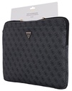 GUESS FUNDA 4G ZIPPER PORTATIL 16" NEGRO