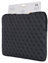 GUESS FUNDA 4G ZIPPER PORTATIL 16" NEGRO