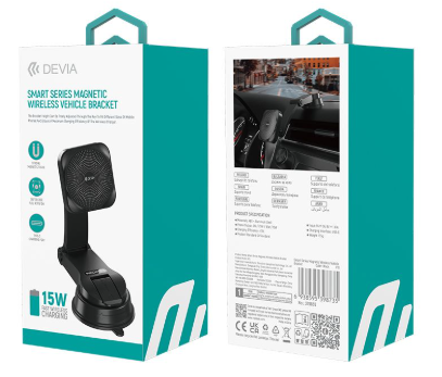 DEVIA SOPORTE DE COCHE 360 Y CARGADOR MAGNETICO BRACKET