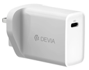 DEVIA CARGADOR SMART PD 20W GAN CON CABLE C-LIGHTNING (UK)