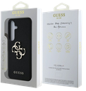 GUESS CARCASA GRAINED 4G SAMSUNG GALAXY S25 NEGRO