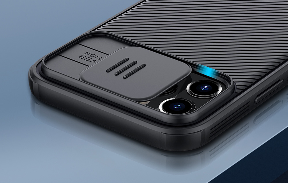 NILLKIN CARCASA CAMSHIELD PRO IPHONE 12/PRO NEGRO