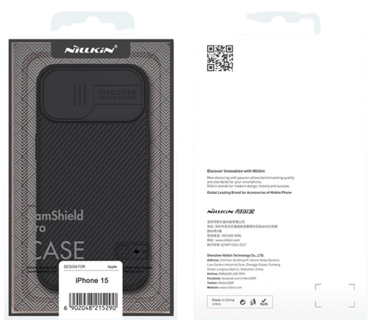 NILLKIN CARCASA CAMSHIELD PRO IPHONE 13/14 NEGRO