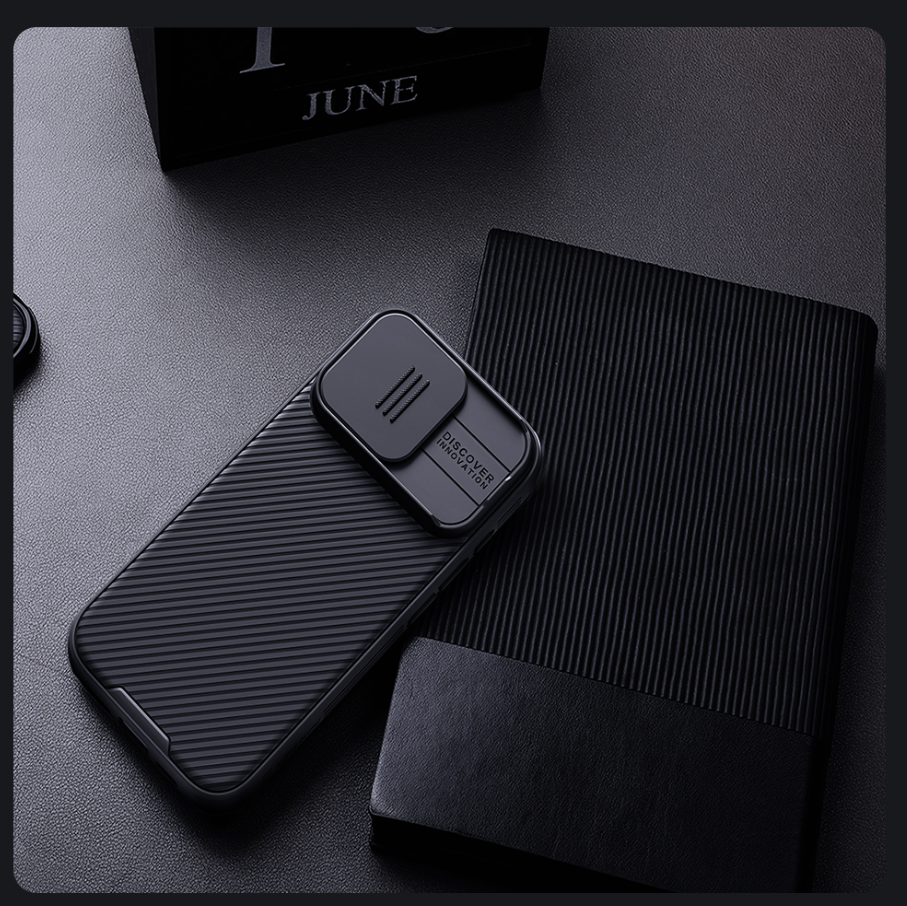 NILLKIN CARCASA CAMSHIELD IPHONE 16 PRO NEGRO