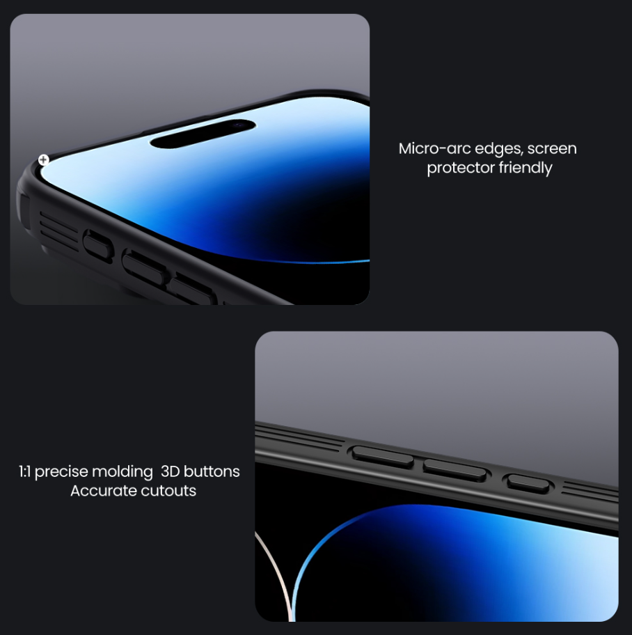 NILLKIN CARCASA CAMSHIELD IPHONE 16 PRO NEGRO