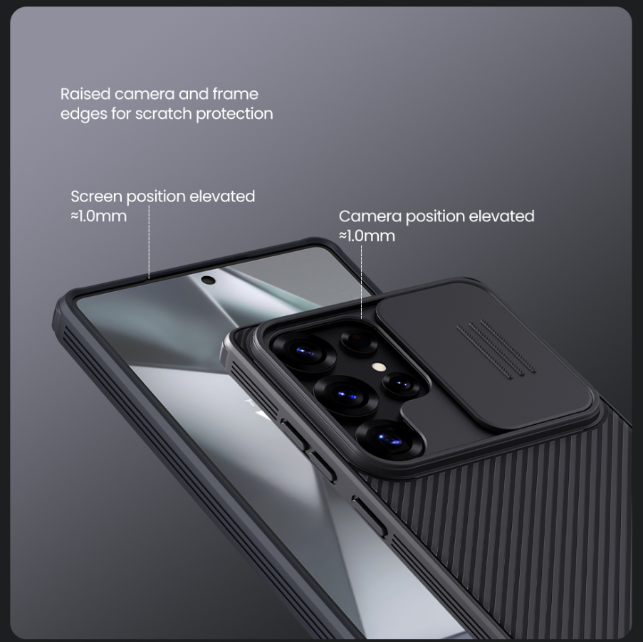 NILLKIN CARCASA CAMSHIELD SAMSUNG GALAXY S25 ULTRA NEGRO