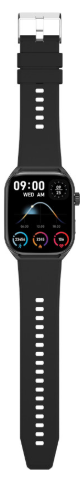 KSIX SMARTWATCH URBAN MOVE NEGRO