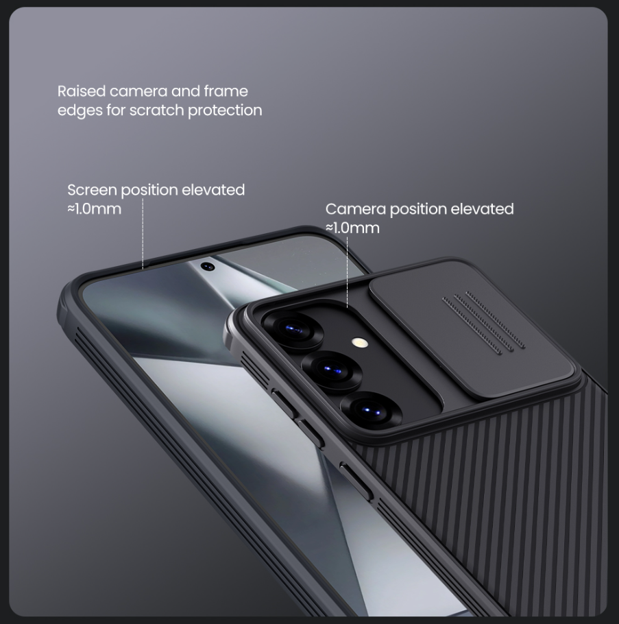 NILLKIN CARCASA CAMSHIELD SAMSUNG GALAXY S25 NEGRO