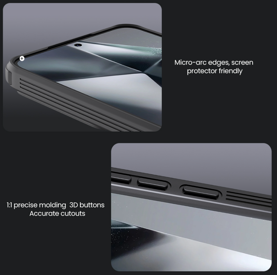 NILLKIN CARCASA CAMSHIELD SAMSUNG GALAXY S25 NEGRO