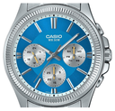 CASIO RELOJ TIMELESS COLLECTION ESFERA AZUL HIELO/ CUARZO