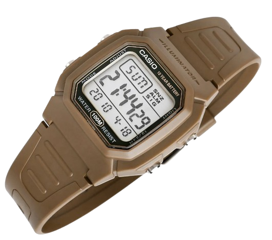 CASIO RELOJ W800H5AVDF RESINA/MARRON