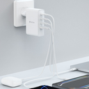 DEVIA CARGADOR EXTREME 100W 3C+A GAN