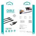 DEVIA cable GRACIOUS 3 en 1 MICRO, C, LIGHTNING (copia)