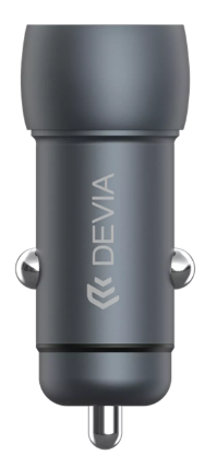DEVIA CARGADOR COCHE EXTREME PD 30W/ QC 3.0 18W NEGRO