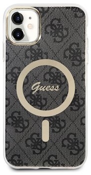GUESS CARCASA MAGSAFE IML 4G IPHONE 14 PLUS GRIS