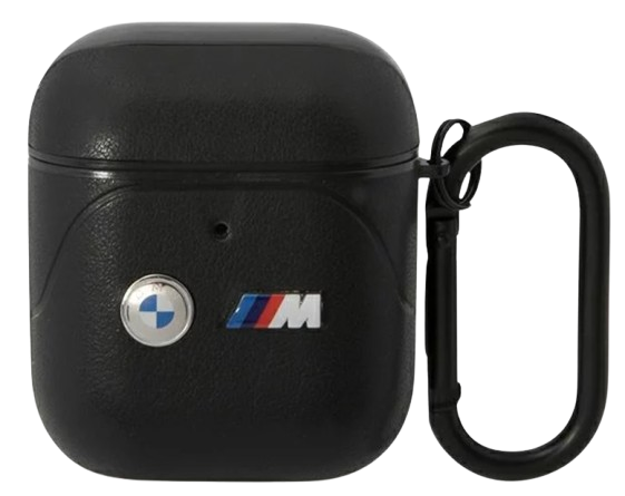 BMW FUNDA PIEL CURVED LINE AIRPODS 1/2