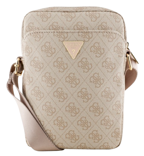 [GUTB8P4GFTSP] GUESS BANDOLERA 8" 4G TRIANGLE LOGO ROSA