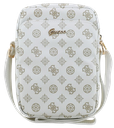 GUESS BANDOLERA 8" PEONY BLANCO