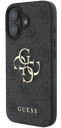 GUESS CARCASA 4G BIG LOGO IPHONE 16 NEGRO