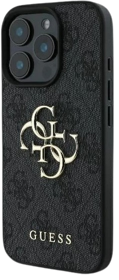 GUESS CARCASA 4G BIG LOGO IPHONE 16 PRO MAX NEGRO