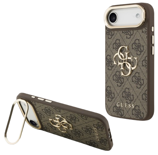 [GUHCP17MPCS4GP4W] GUESS CARCASA 4G SOPORTE CAMARA IPHONE AIR MARRON