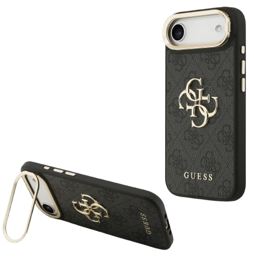 [GUHCP17MPCS4GP4K] GUESS CARCASA 4G SOPORTE CAMARA IPHONE AIR NEGRO