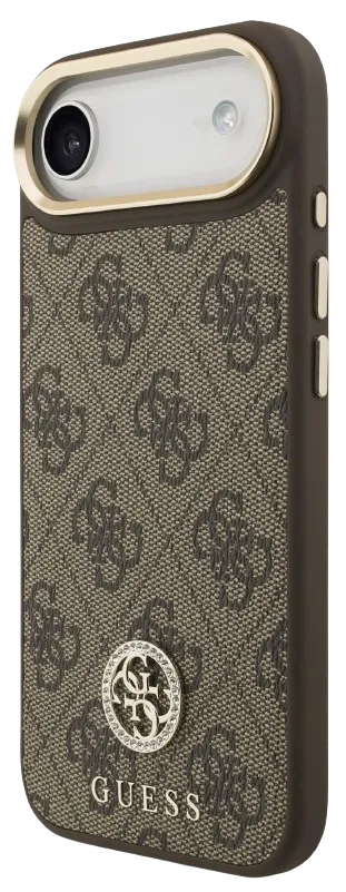 GUESS CARCASA MAGSAFE 4G STRASS IPHONE AIR MARRON