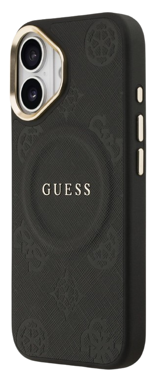 [GUHMP17SPSAMSECK] GUESS CARCASA MAGSAFE PEONY IPHONE 17 NEGRO