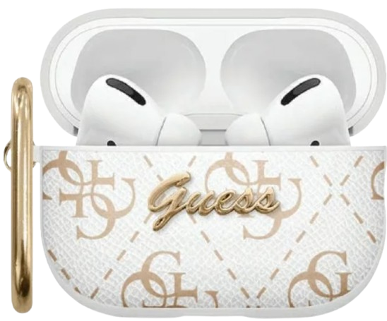 [GUAP2PG4GPH] GUESS FUNDA 4G HOOK AIRPODS PRO2 BLANCO