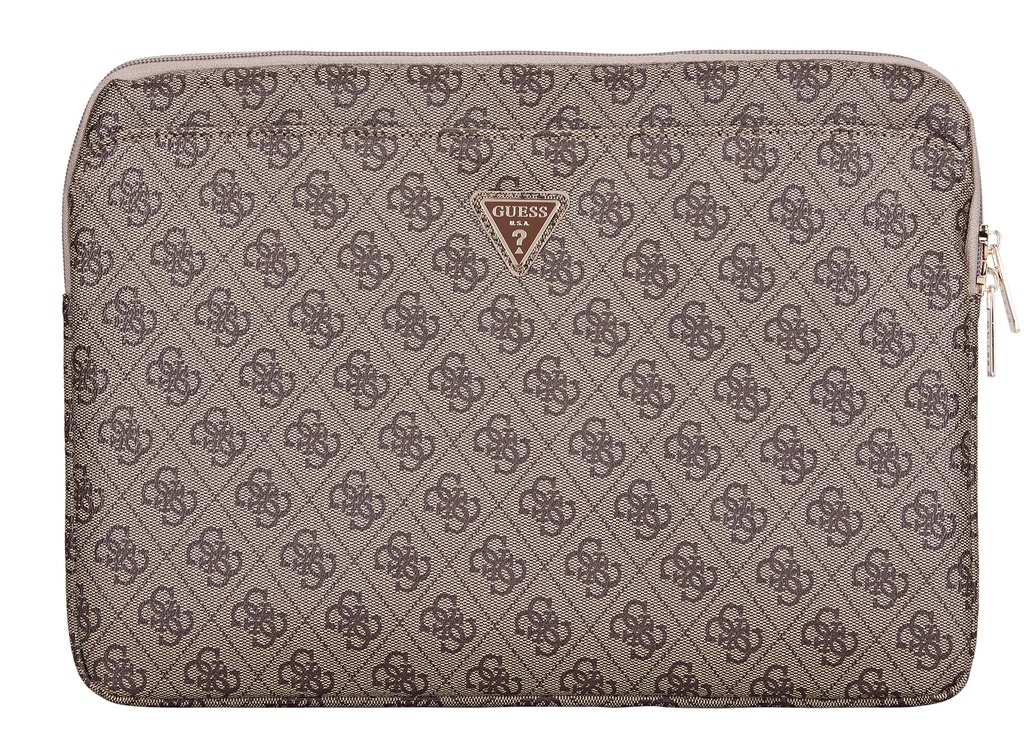 [GUCS14ZP4DPTW] GUESS FUNDA 4G ZIPPER PORTATIL 13"- 14" MARRON