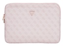 GUESS FUNDA 4G ZIPPER PORTATIL 13"- 14" ROSA