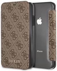 [GUFLBKPXGF4GBR] GUESS FUNDA CHARMS IPHONE X/XS MARRON