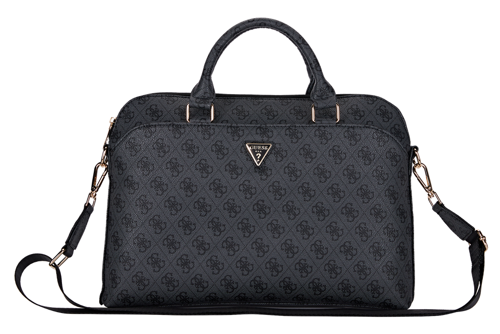 [GUCB15P4DPTK] GUESS MALETIN 4G ZIPPER PORTATILES 13 - 15" NEGRO