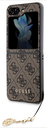 GUESS carcasa 4G CHARMS SAMSUNG FLIP 5 MARRON