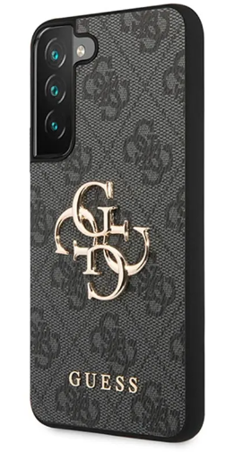 GUESS carcasa METAL LOGO SAMSUNG S23+ GRIS
