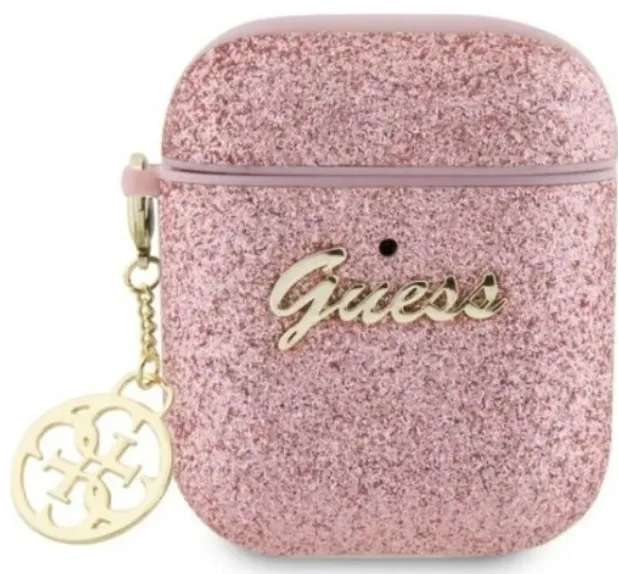 [GUA2GLGSHP] GUESS funda GLITTER FLAKE AIRPODS 1/2 ROSA