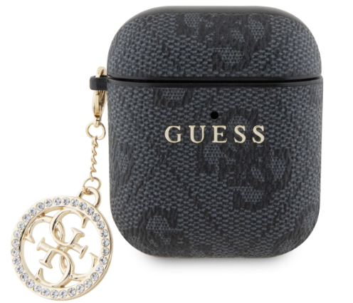 [GUA2P4E4CDK] GUESS FUNDA STRASS AIRPODS 1/2 GRIS